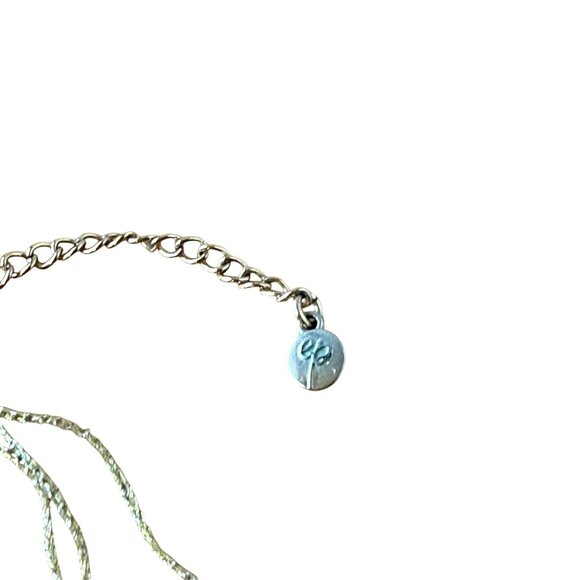 EP Triple Strand Freshwater Pearl & Brass Beaded Necklace With Adjustable Chain - Picture 4 of 7